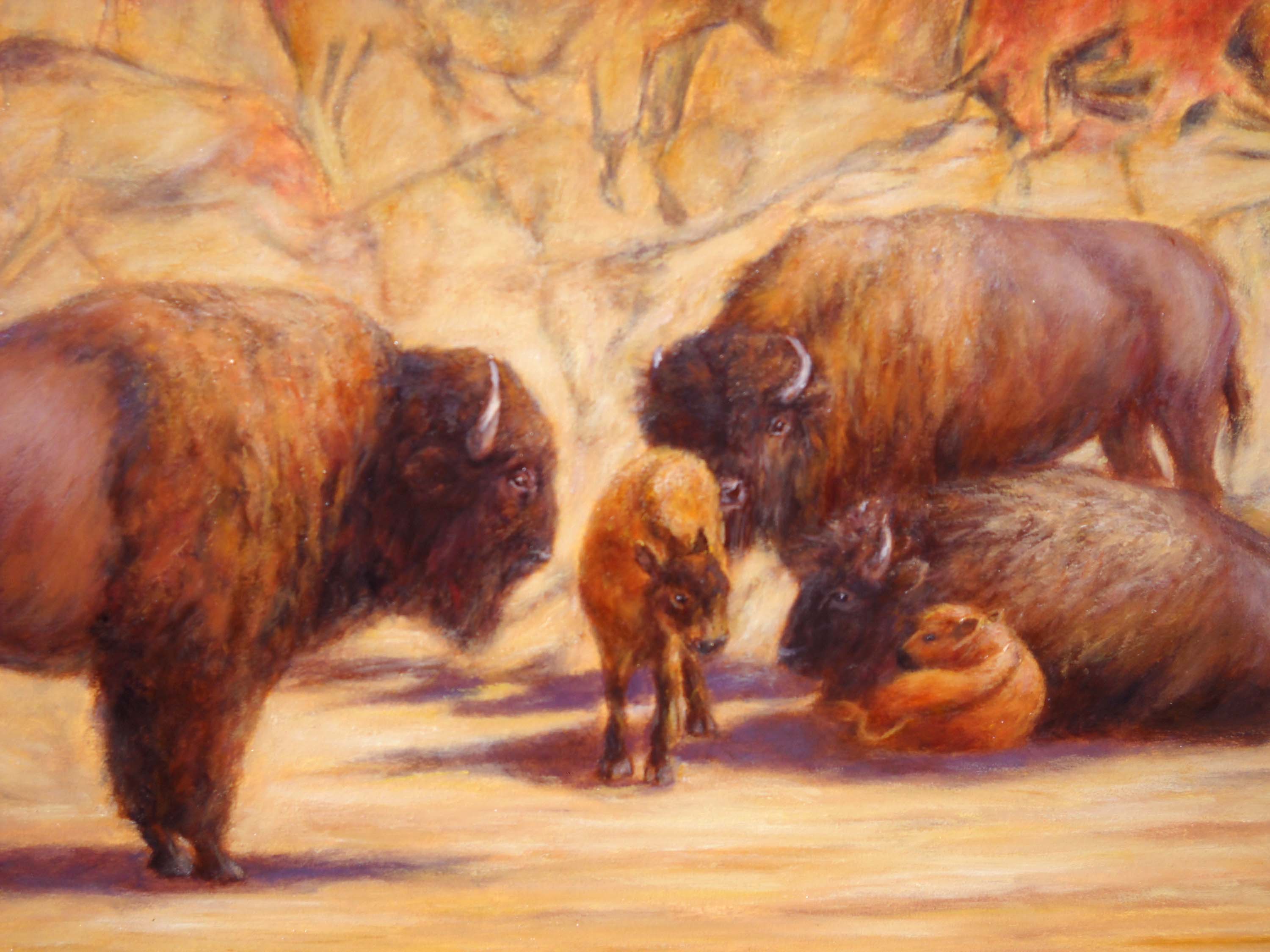 bison cave art